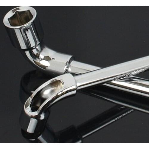 Silver 10mm Oxygen Sensor Flexible Head Repair Hex Installer Remove Tools Oxygen Sensor Socket Wrench Removal Tool