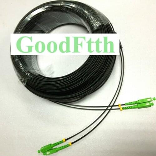 Drop Cable Patch Cord SC-SC APC SC/APC-SC/APC SM G657a 3X2mm 2 cores GoodFtth 20-50m