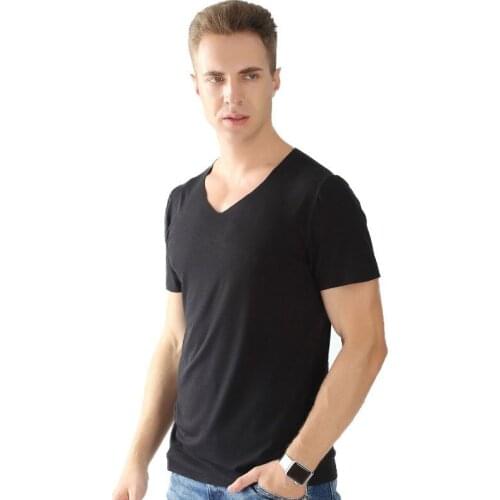 Sujisi Men's Plain T-shirts