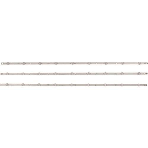 LED backlight strip 9 lamp for Philips 43"TV LB43046 V0_02 KS-AL 94V-0 E465853 16260B 81010 43PFS5803