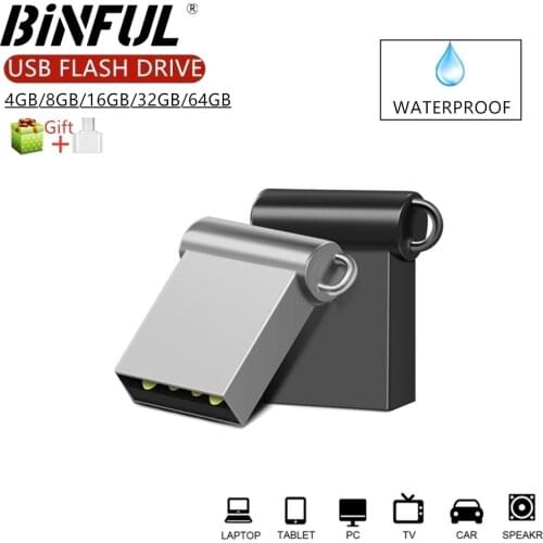 100% intact Mini Super tiny Usb Flash Drive 64GB 32GB Pen Drive 4GB 8GB 16G 1G Pendrive флешка Memory Stick Waterproof For Phone