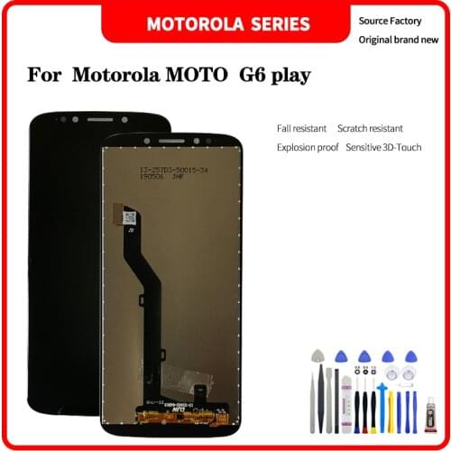 LCD For Motorola MOTO G6 play XT1922 no frame Display Touch Screen Digitizer Assembly with tools