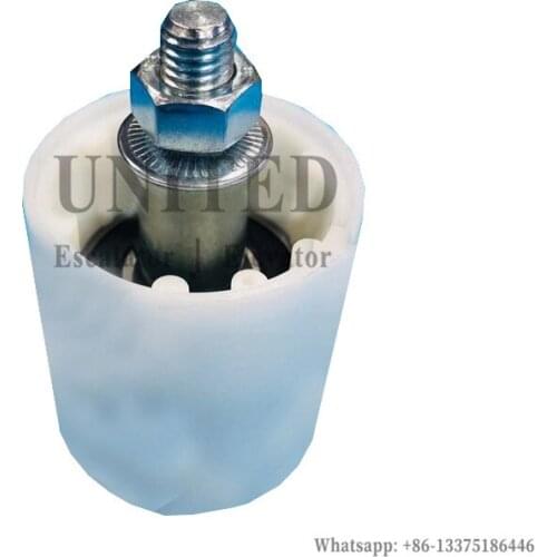 10pcs UNITED Escalator Handrail Guide Roller With Screw GAA456DG10 OD50mm W55mm 6203