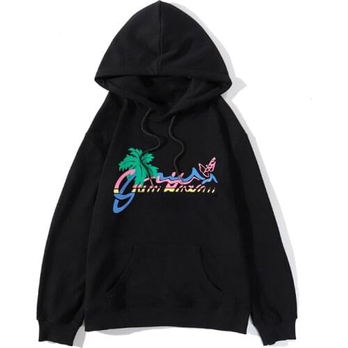 2020 Fashion Full Sleeve Ladies Hoodies Jumpers Tops Sweatshirt Women Luxury Print Hooded Femmes Tery Cotton Unisex Pullovers