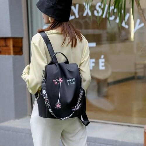 2021 Waterproof Oxford Women Backpack Fashion Anti-theft Women Backpacks Print School Bag High Quality Large Capacity Backpack