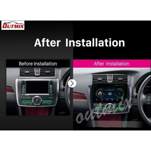 For Toyota Allion 2007-2015 Android10 car DVD player GPS multimedia Carplay Radio car navigator stereo receiver Built-in Dsp