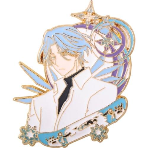 Anime SK8 The Infinity Hard Enamel Pins Brooch Reki Kyan Miya Langa Brooches Lapel Pin Shirt Bag Badge Jewelry Gift