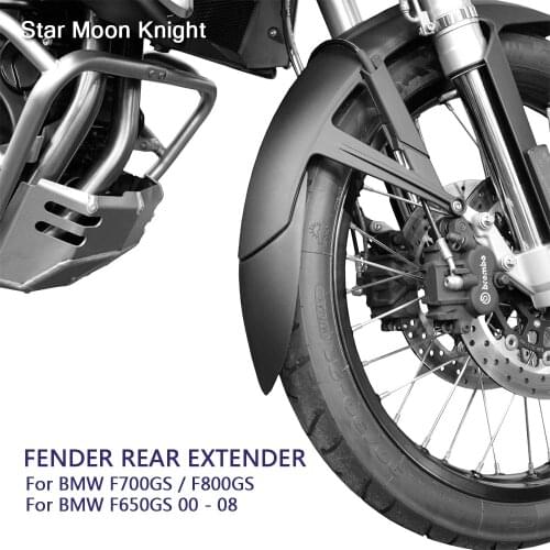 FOR BMW F800GS F700GS F650GS ADV F700 F800 Adventure/2019 Motorcycle Rear Fender Mudguard Tire Hugger Splash Guard Extension