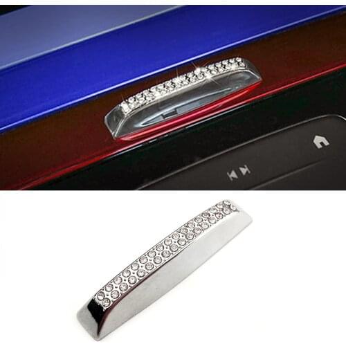 For Mercedes Benz CLA Class CLA180 CLA200 CLA220 2020 2021 Center Console Storage Box Adjust Switch Button Crystal Trim