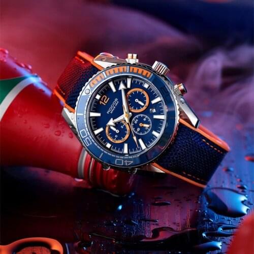 ROCOS original large dial automatic mechanical mens watch