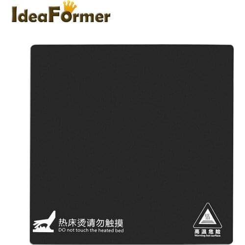 3D Printer Heat hot bed Sticker With 3M Tape 165mm 214mm 220mm 310mm square print build plate tape For kossel 3D Printer part