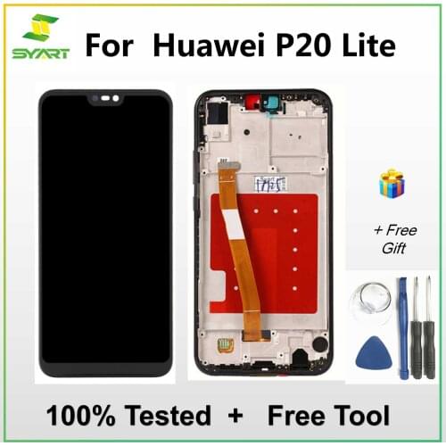 For Huawei P20 Lite / Nova 3E LCD Display Touch Screen Digitizer Assembly Replacement For P20Lite ANE-LX1 ANE-LX3 Nova 3e LCD
