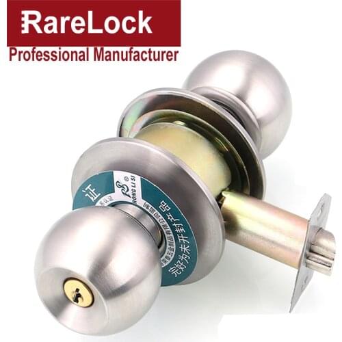 Handle Door Lock with Spring Bolt for Bathroom Bedroom Office Women Bag Shop Wooden Door Hardware Rarelock a