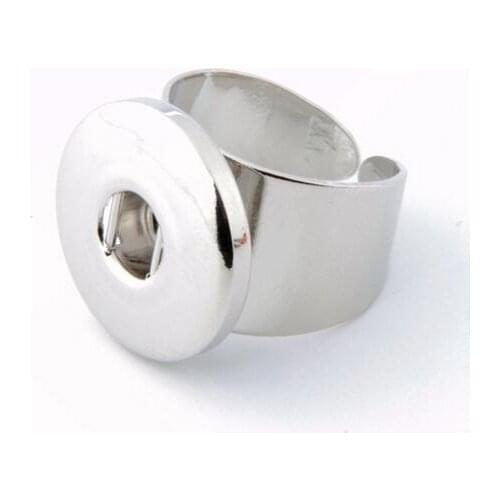 HOT sale DIY elastic fashion snaps ring for snap buttons fit 18/20mm snaps buttons charm jewelry