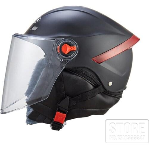 Motorcycle Vehicle Anti-fog winter helmet Bicycle Four Seasons Unisex Warm Helmet Riding Racing Helmets Motorbike Casco capacete