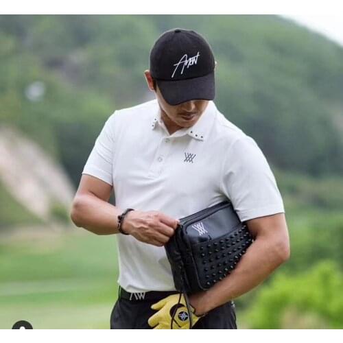 ANEW Golf Handbag Double Compartment Zipper Bag Key Wallet