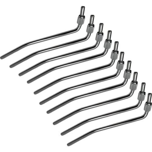 NEW 10pcs/Pack Guitar Tremolo Arm Whammy Bar Chrome Guitar Accessories