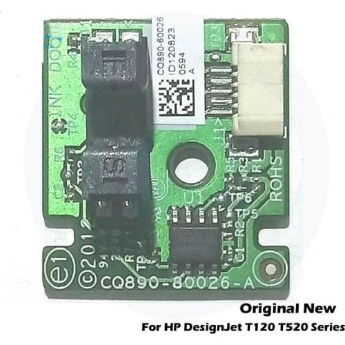 Original New For HP DesignJet T120 T130 T520 T530 T125 T525 HP120 HP520 Ink cartridge door cover sensor CQ890-67028