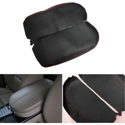 Car-styling Microfiber Leather Center Control Armrest Box Cover For Acura MDX 2007 2008 2009 2010 2011 2012 2013