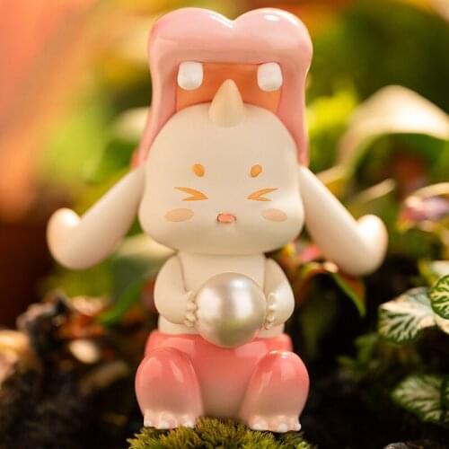 Super ferocious rabbit animal blind box toy doll action surprise box blind bag toy girl Caja Sorpresa desk model birthday gift