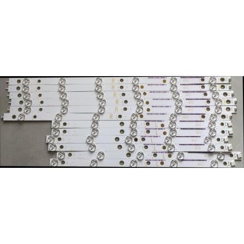 12PCS/set LED Strip For AOC TV LE48D1452 Le48d1452/20 Phil ips 48PFG5100 48PFG5000