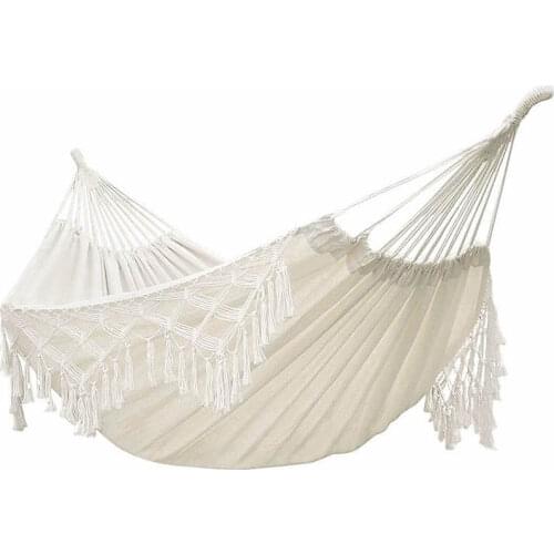 Chair Outdoor Hammock Swing-Net Hanging-Deco Macrame-Fringe Boho Brazilian Large Ins-Style