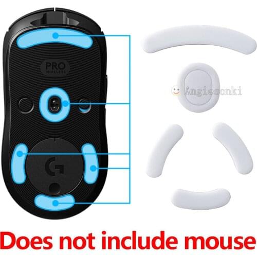 2sets skates replacement mouse feet white For Logitech Gpro wireless mouse