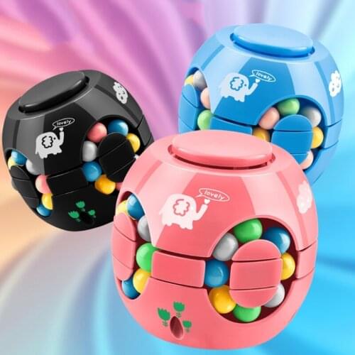 Montessori 3D-Puzzle Irregular Speed Cube Cylinder Rotate Jigsaw Early Learning Toy Colorful Tangram for Children Age 2