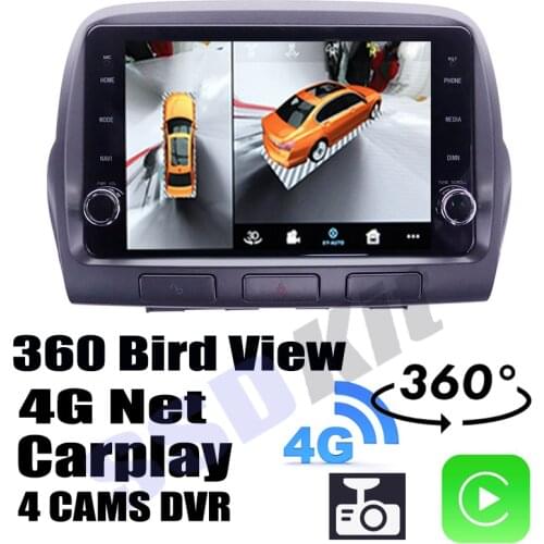 Car Audio Navigation GPS Carplay DVR 360 Birdview Around 4G Android System For Chevrolet Camaro MK5 2010~2016
