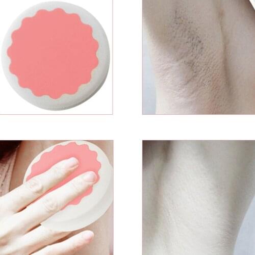 Painless Hair Removal Depilation Sponge Pad Remove Bikini Hair Remover Tool for Women Men Leg Arm Bikini Hair Removal