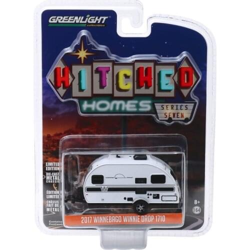 GreenLight 1:64 2017 Winnebago Winnie Drop 1710 Alloy model car Metal toys for childen kids diecast gift