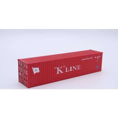 Collectible Diecast Toy Model Gift 1:50 Scale KLINE 40-foot Truck Container Model For Business Gift,Display Decoration