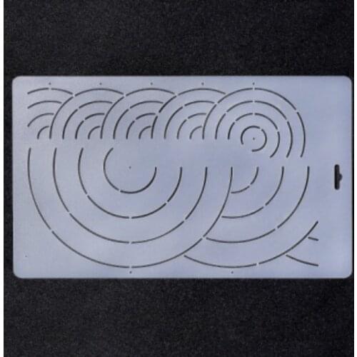 Patchwork tool patchwork template quilting crimping line template free pressure line template DIY hand tools