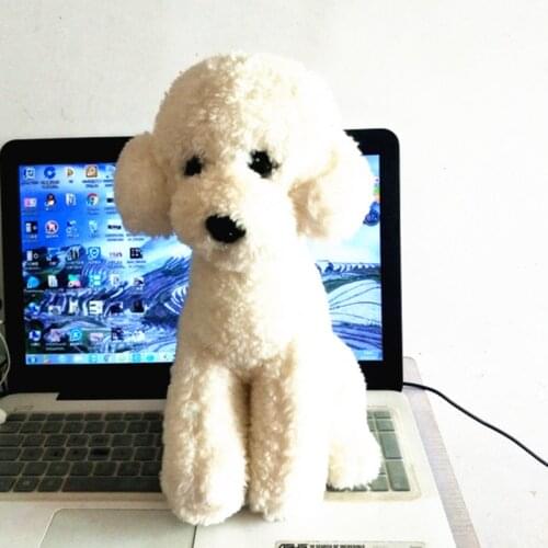 Lovely Dog Mannequins Pet toy Teddy Dog Plush Toy Gift Doll Home Furnishing Dressup