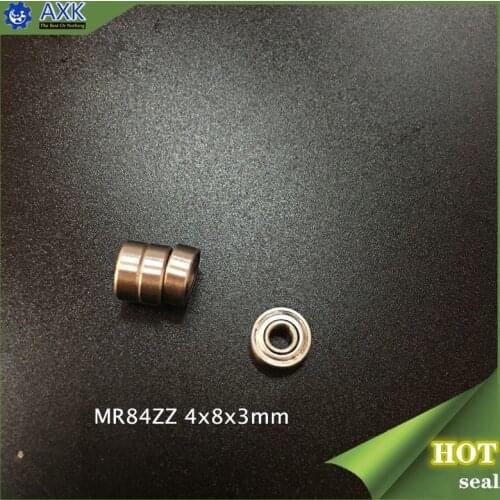 MR84ZZ ABEC-1 (100PCS) Miniature Ball Bearings WML4008ZZ 4X8X3mm L-840ZZ