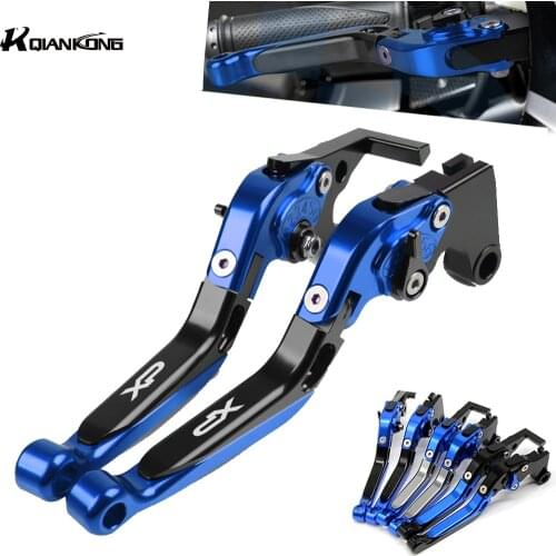 XP LOGO Brakes Adjustable Motorcycle Clutch Brake Lever Handle For Yamaha XP 500 530 2010 2011 XP530 2012 2013 2014 2015 2016