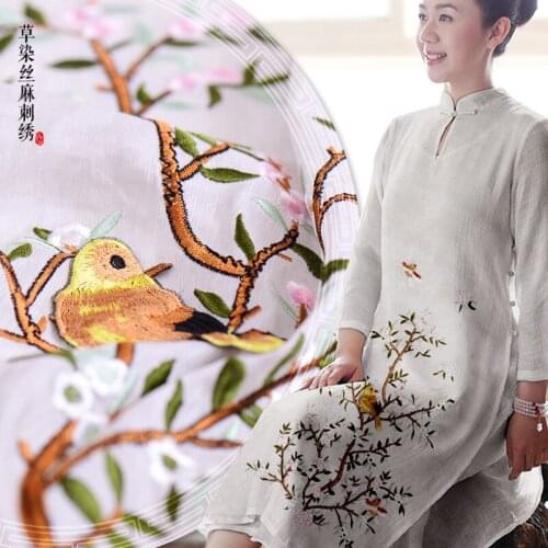Natural environmental protection material HD digital spray silk fabric processing square scarf fabric cloth B265