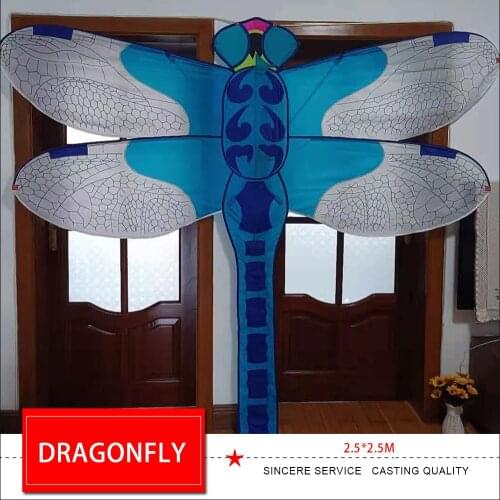 NEW ARRIVAL Dragonfly kite 2.5*2.5m nylon KITE