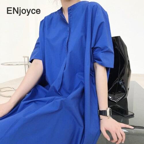 OFEMCINE Fashionable Shirt Dresses