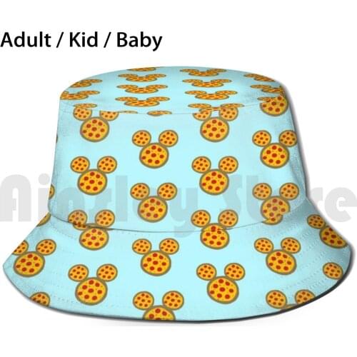 Once Upon A Pizza Bucket Hat Adult kid baby Beach Sun Hats
