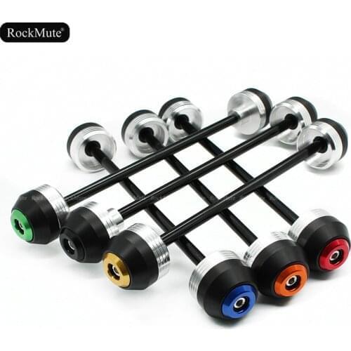Front Rear Wheel Axle Fork Sliders For Suzuki GSX-R 1000 2016 2017 2018 GSXR1000 Motorcycle Crash Protector Drop Fall Protection