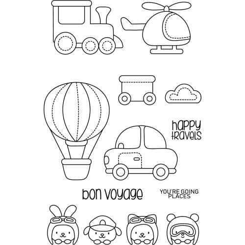 Transparent Clear stamp and cutting dies Animal DIY Silicone Seals Scrapbooking / Card Making/Photo Album Decoration