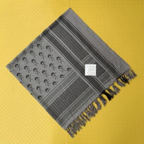 Military Tactical Keffiyeh Arab Scarf Shemagh Hunting Cycling Shawl Head Wrap Army Men Sniper Camo Airsoft Outdoor Bandana Scarf