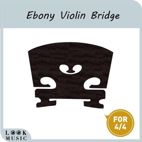 1PC Violin Bridge Master AA Grade Ebony Violin Bridge 4/4 Violin Bridge Violin Use