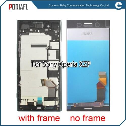 100% test 5.5" For SONY XZP LCD Display Touch Screen Digitizer Assembly For Sony Xperia XZ Premium G8142 E5563 LCD Replacement