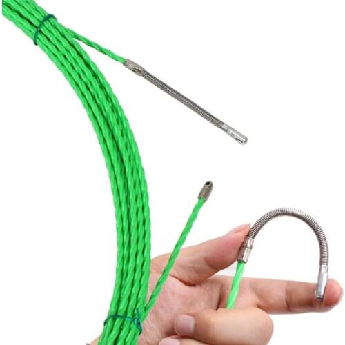 E7CB 5/10/15/20/25m Cable Puller Electrical Wire Fish Tape Cable Wire Puller Tool