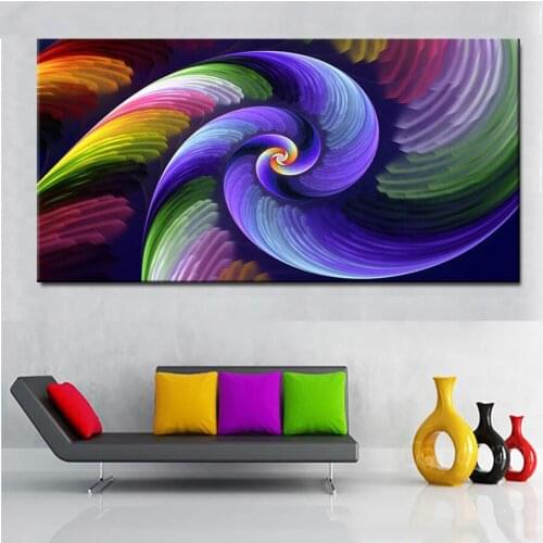 Abstract colorful landscape Large 5D DIY Diamond Painting Full Square Round Drill Embroidery Mosaic Needlework Decoration AA2549