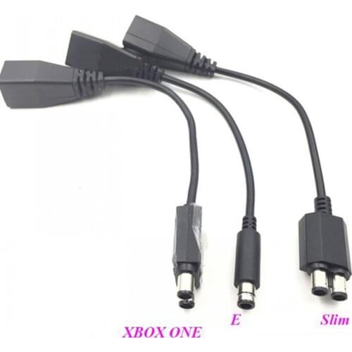 For Microsoft Xbox 360 to Xbox Slim/One/E AC Power Adapter Cable Converter Transfer Cable Cord Accessories