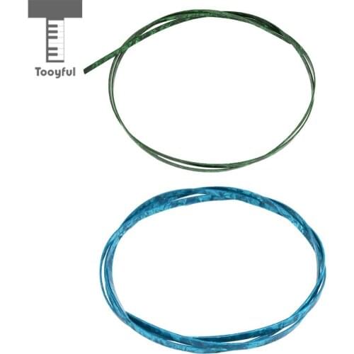 Tooyful Celluloid Guitar Binding Inlay Purfling Strip 1620x6x1.5mm for Luthier