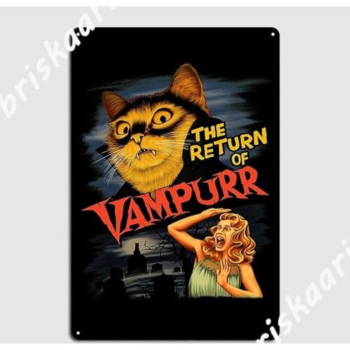 Black Cat Firecrackers Metal Sign Club Party Wall Plaque Custom Tin sign Poster